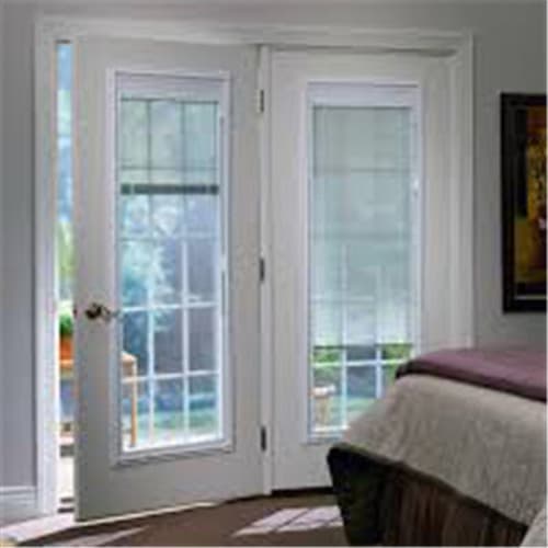 Double Glass with Built in Blinds Motorized for Window and D